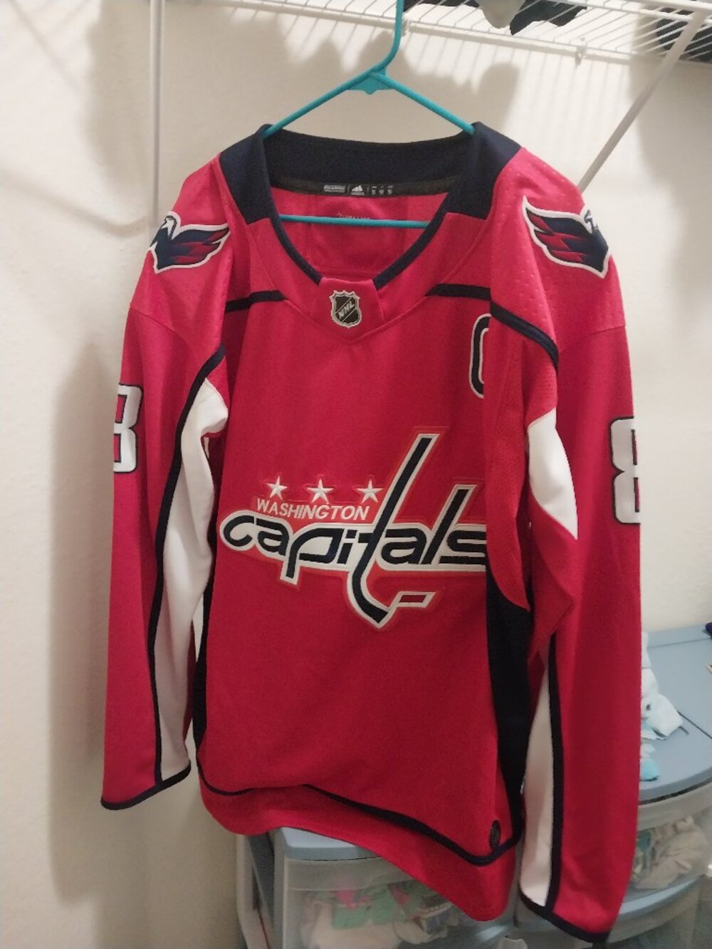 Adidas Washington capitals Ovechkin NHL jersey